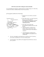 Предварительный просмотр 7 страницы Citizen Miramar,- FB1180-56D User Manual