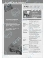 Preview for 4 page of Citizen MLT-289 Product Manual