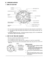 Предварительный просмотр 6 страницы Citizen Quartz 5819 Technical Information