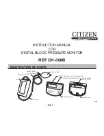 Citizen REF CH-308B Instruction Manual предпросмотр