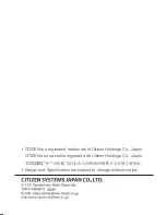 Preview for 25 page of Citizen REF CH-453 Instruction Manual