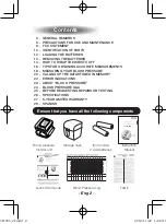 Preview for 2 page of Citizen REF CH-650 Instruction Manual