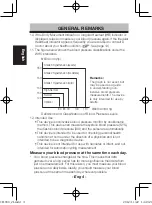 Preview for 4 page of Citizen REF CH-650 Instruction Manual