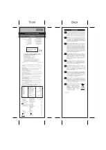 Citizen SDC-011S Instruction Manual preview