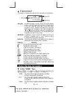 Предварительный просмотр 5 страницы Citizen SR-270X Instruction Manual