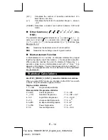 Предварительный просмотр 15 страницы Citizen SR-270X Instruction Manual