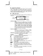 Предварительный просмотр 41 страницы Citizen SR-270X Instruction Manual