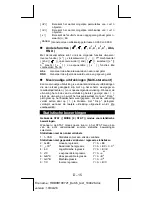 Предварительный просмотр 124 страницы Citizen SR-270X Instruction Manual