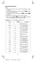 Предварительный просмотр 11 страницы Citizen SRP-145T User Manual