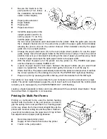 Preview for 17 page of Citizen Swift 120D User Manual