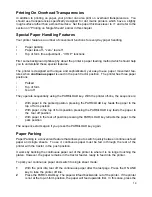 Preview for 19 page of Citizen Swift 120D User Manual