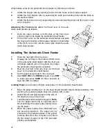 Preview for 38 page of Citizen Swift 120D User Manual