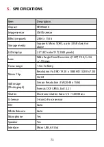 Preview for 71 page of Citizen Z350 User Manual