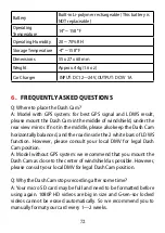 Preview for 72 page of Citizen Z350 User Manual