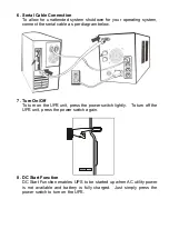 Preview for 8 page of CiTO Power CPL-B1000 User Manual