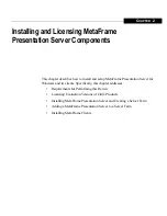 Preview for 33 page of Citrix MetaFrame MetaFrame Presentation Server Reviewer'S Manual