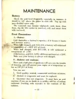 Preview for 13 page of CITROEN 1953 Traction Avant User Manual