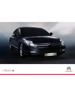 Preview for 1 page of CITROEN C6 EXCLUSIVE Brochure & Specs