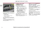 Preview for 62 page of CITROEN C6 LIGNAGE Owner'S Handbook Manual