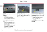 Preview for 86 page of CITROEN C6 LIGNAGE Owner'S Handbook Manual