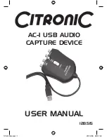 Citronic 128.515 User Manual preview