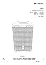 Citronic CASA-8A User Manual preview