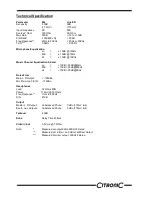 Предварительный просмотр 6 страницы Citronic CDM4:2USB Owner'S Manual