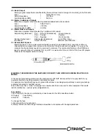 Preview for 6 page of Citronic CDM8:4s Owner'S Manual