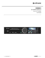 Предварительный просмотр 1 страницы Citronic CDUSB-2 User Manual