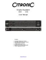 Preview for 1 page of Citronic CEQ215 User Manual