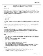 Preview for 2 page of Citronic CL1200 User Manual