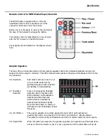 Preview for 9 page of Citronic CL1200 User Manual