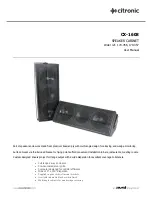 Citronic CX-1608 User Manual preview