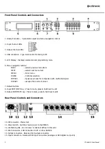 Preview for 3 page of Citronic DSM2-6 User Manual