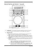 Preview for 5 page of Citronic MP-X10 Owner'S Manual