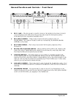 Preview for 9 page of Citronic MP-X10 Owner'S Manual