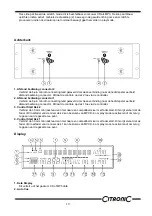 Предварительный просмотр 19 страницы Citronic MPCD-4 Ultima Owner'S Manual