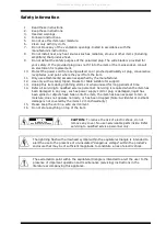 Preview for 2 page of Citronic MPCD-5 Owner'S Manual