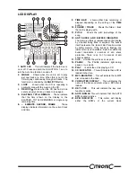 Preview for 8 page of Citronic MPCD-S6 Ultima Owner'S Manual