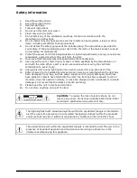 Preview for 2 page of Citronic MPCD-X1 Owner'S Manual