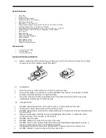 Preview for 3 page of Citronic MPCD-X1 Owner'S Manual