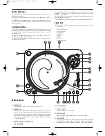 Предварительный просмотр 2 страницы Citronic PD-45 Owner'S Manual