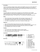 Preview for 2 page of Citronic PL720 User Manual