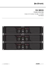 Citronic PLX SERIES User Manual preview