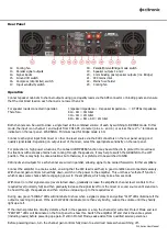 Предварительный просмотр 3 страницы Citronic PLX SERIES User Manual