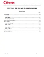 Предварительный просмотр 145 страницы Citronix ci5200 Technical & Service Manual