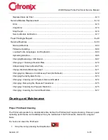 Предварительный просмотр 154 страницы Citronix ci5200 Technical & Service Manual