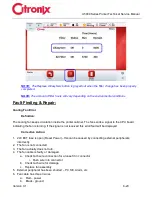 Предварительный просмотр 164 страницы Citronix ci5200 Technical & Service Manual