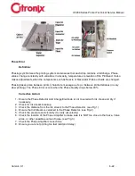 Preview for 166 page of Citronix ci5200 Technical & Service Manual