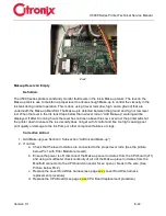 Preview for 188 page of Citronix ci5200 Technical & Service Manual
